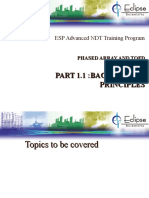 ESP Advanced NDT Training Program: PA and TOFD Techniques