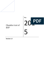 Chamber Test of BOP