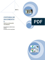 Custodia de Documentos