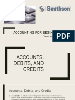 Accounting Basics - Accounts, Debits, Credits & Journal Entries