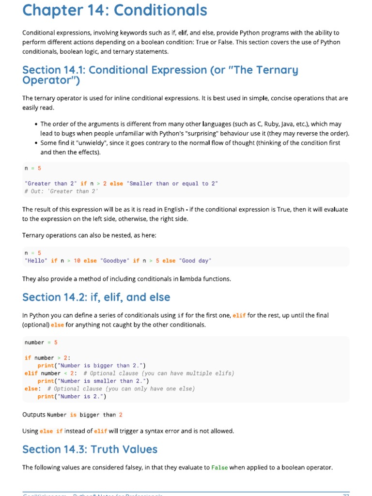 Python Notes PDF | PDF
