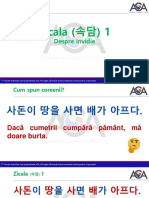 Proverbe Si Expresii Romanesti Si Coreene PDF