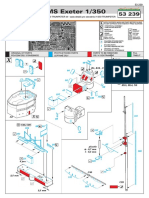 HMS Exeter 1/350: Eduard