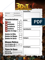 Ficha Muito Boa de 3d&t