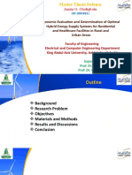 Economic Evaluation and Determination of Optimal Hybrid Energy Supply Systems For Residential and Healthcare Facilities in Rural and Urban Areas