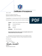 Certificate of Acceptance PDF
