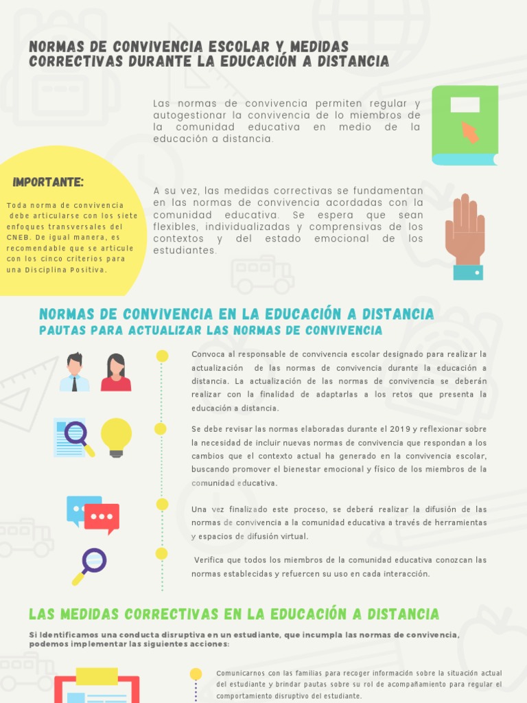 Normas y Medidas Correctivas en Aula Virtual | PDF | Comportamiento ...