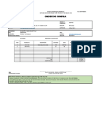 Orden de Compra - Concreart PDF