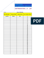Analisis Item Excel Xi 2011