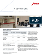 Tarifa de Servicios PDF