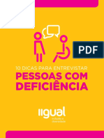 Dicas para Entrevistar Pessoas Com Deficiencia