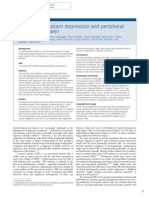 Treatment-resistant depression and peripheral C-reactive protein