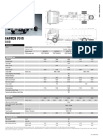 FUSO CANTER 7C15 dimensions