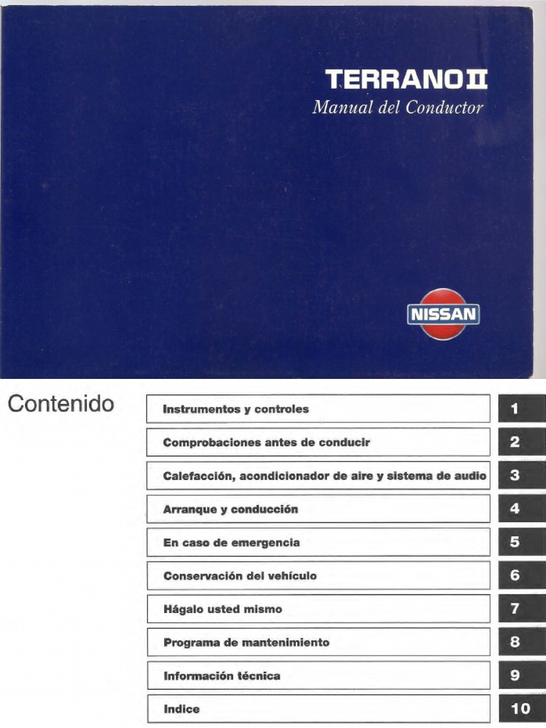 Nissan-Terrano 1997 ES ES 9bba6ab39f PDF | PDF | Vehículos | Componentes, image size:768x1024