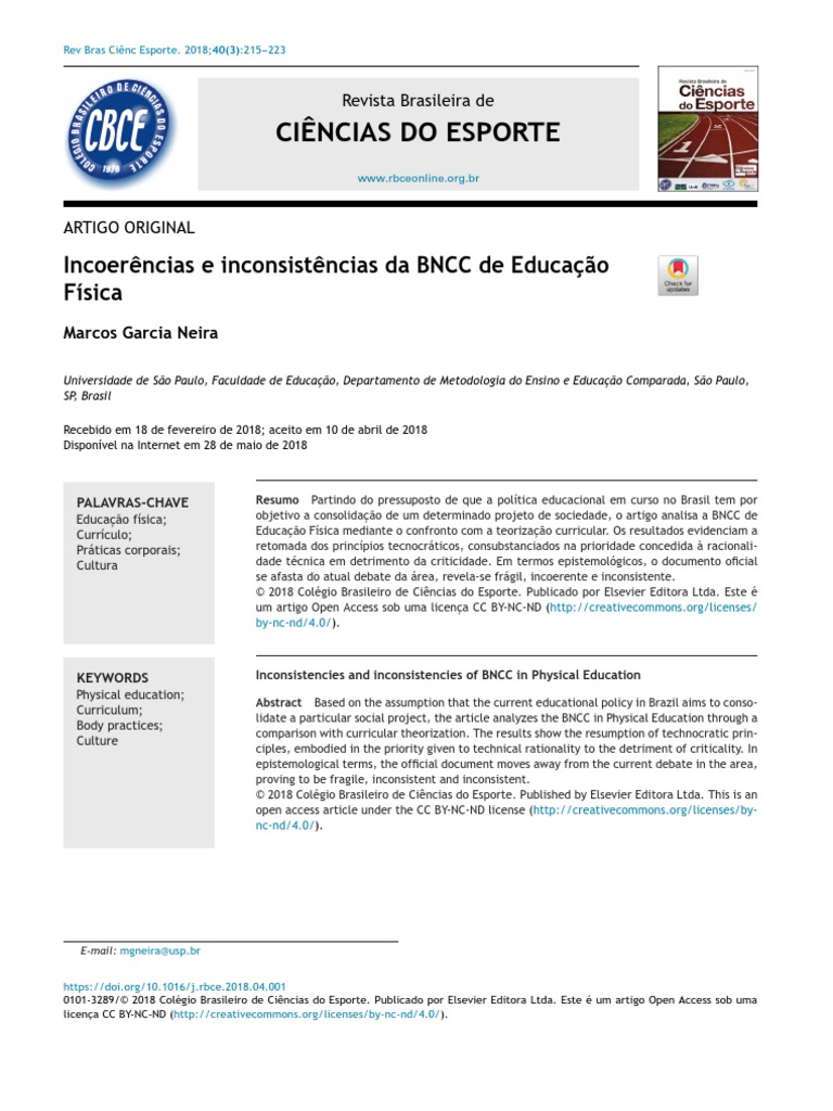 0101 3289 Rbce 40 03 0215 | PDF | Ginástica | Teoria