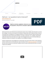 Kahoot - Le Questionnaire Interactif - Carrefour Éducation