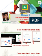 Classroom Modul 1 - Cara Membuat Akun Dan Kelas Baru