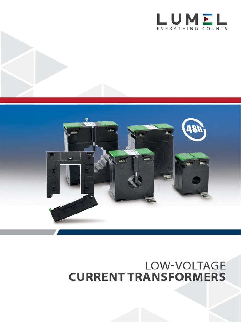 Lumel Current Transformers | PDF | Transformer | Power (Physics)