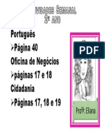 Atividades Semanal 2º Ano PDF