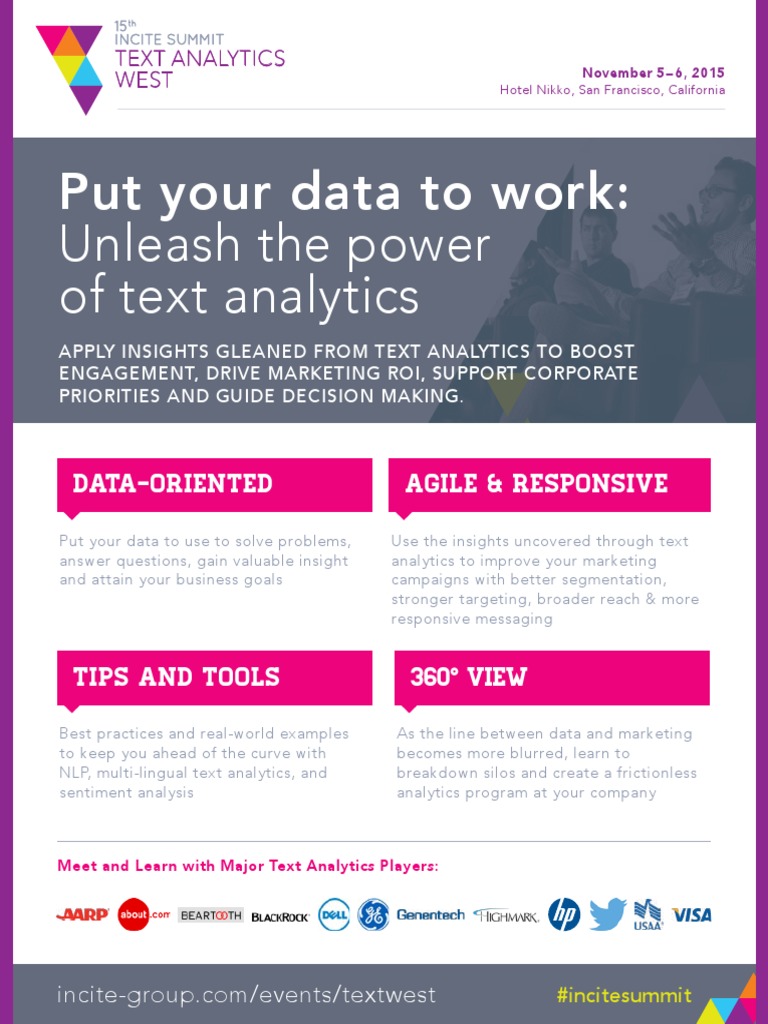 Unleashing Text Analytics for Business | PDF | Analytics | Social Media