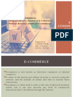 E-Commerce E-Business Model