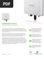 WAC6550 Series: 802.11ac Outdoor Access Point