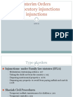 Interim Orders Interlocutory Injunctions Injunctions: Eps Ii