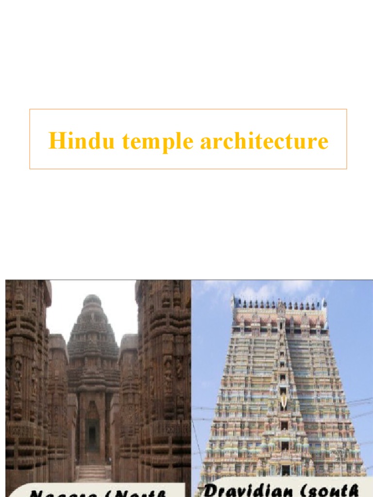 Hindu Temple Architecture Pdf Hindu Worship Indian Religions