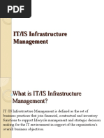 IT/IS Infrastructure Management