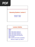 Queueing Systems: Lecture 2