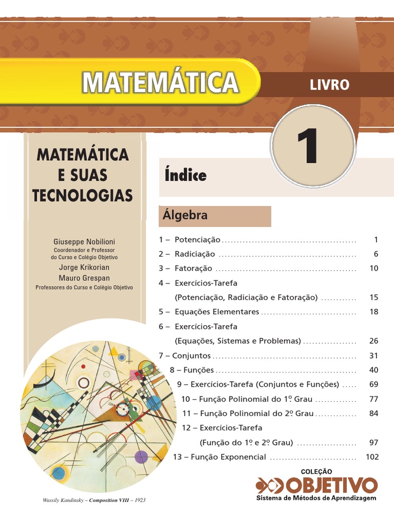 Índice de Matemática e Exercícios | PDF | Trigonometria | Geometria