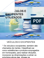 Veículos e excipientes em homeopatia