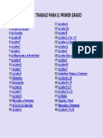 Fichas de Trabajo para El Primer Grado