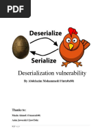 Deserialization Attacks Explanation