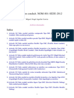 Tipos de Tubo Conduit. NOM-001-SEDE-2012 PDF