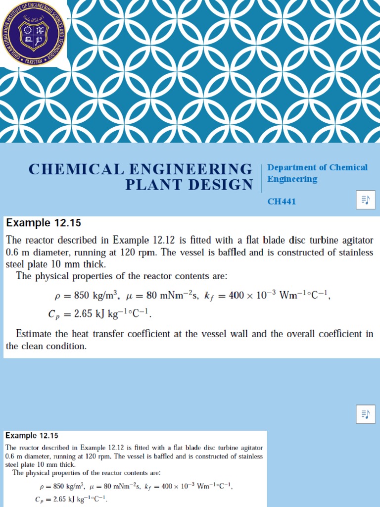 Chemical Engineering Plant Design | PDF