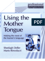 Using The Mother Tongue by Sheelagh Deller & Mario Rinvolucri PDF
