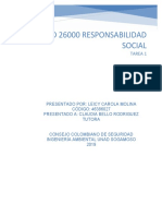 Tarea 1 Iso 26000 Responabilidad Social.