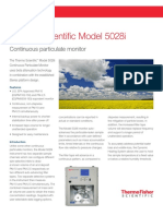 Thermo Scientific Model 5028i: Continuous Particulate Monitor