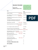 Silage Pile Dimension Calculator