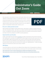 School Administrators Guide to Rolling Out Zoom