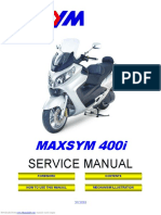 MAXSYM 400i: Service Manual