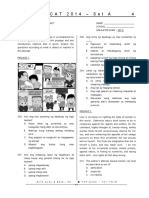 UPCAT 2014 - SIMULATED EXAM - SET A - SECTION 4 - READING COMPREHENSION v.5.26.2014