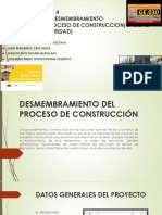 DESMEMBRAMIENTO DEL PROCESO DE CONSTRUCCIÓN (1) (2)