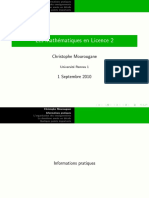 Presentation Licence2 Math PDF