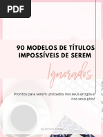 90 MODELOS DE ÍTULOS - SIMONE FERRAZ