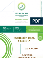 2018 Pasos para Escribir Un Ensayo