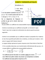 Coefficients Thermoelastiques