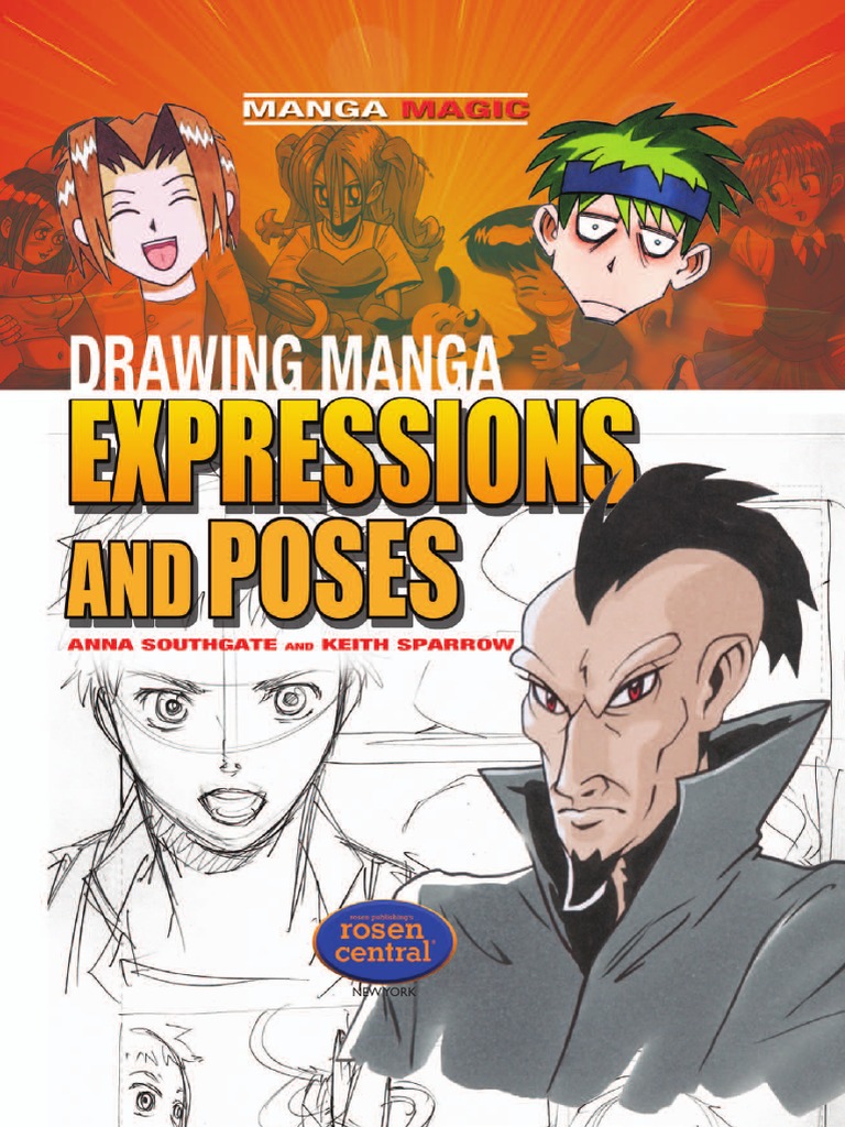 Drawing Manga Expressions and Poses | PDF | Pen | Pencil