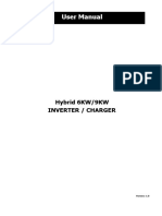 User Manual: Hybrid 6KW/9KW Inverter / Charger